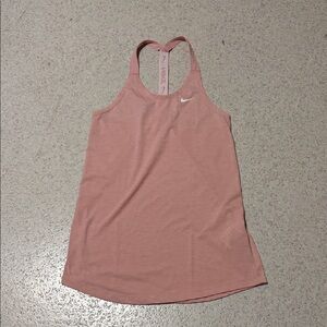 Nike Pink Racerback Performance Tank Top